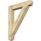 Ekena Millwork Traditional Craftsman Rough Sawn Bracket, Douglas Fir, 6"W x 40"D x 48"H BKT06X40X48TRA04RDF - alternate 1